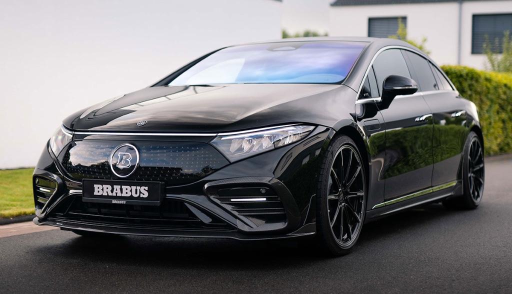 MERCEDES EQS-CLASS V297 EQS 450 BRABUS Spoiler Diffusor, Mercedes-Benz, Nieuw, Ophalen of Verzenden, Bumper