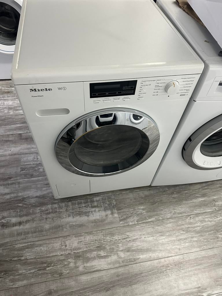 Miele WKF 120 WCS - Wasmachine 8kg 1600 toeren gebruikt, Witgoed en Apparatuur, Wasmachines, Refurbished, Voorlader, 6 tot 8 kg