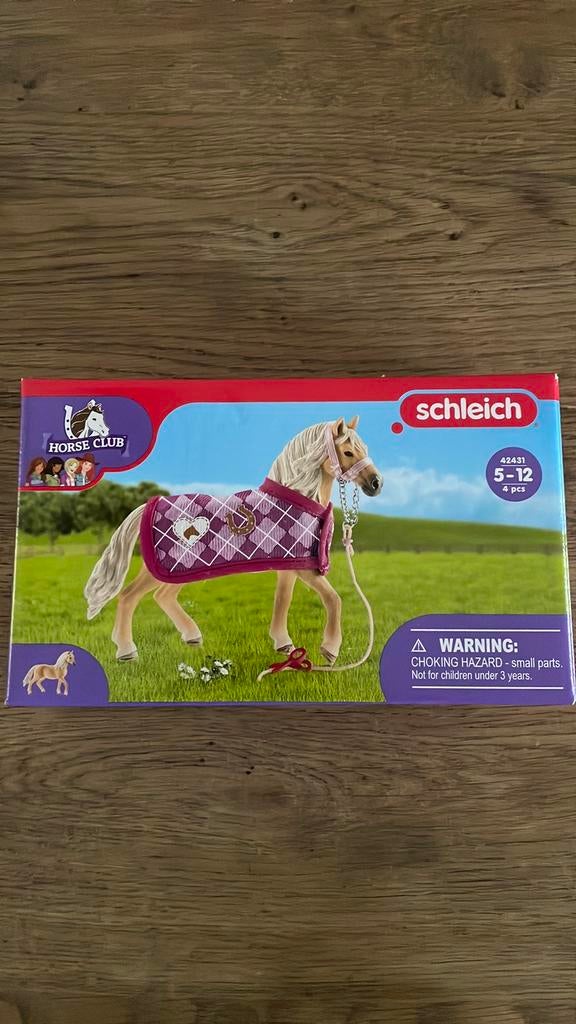Schleich paard met onderdelen, Ophalen of Verzenden, Zo goed als nieuw