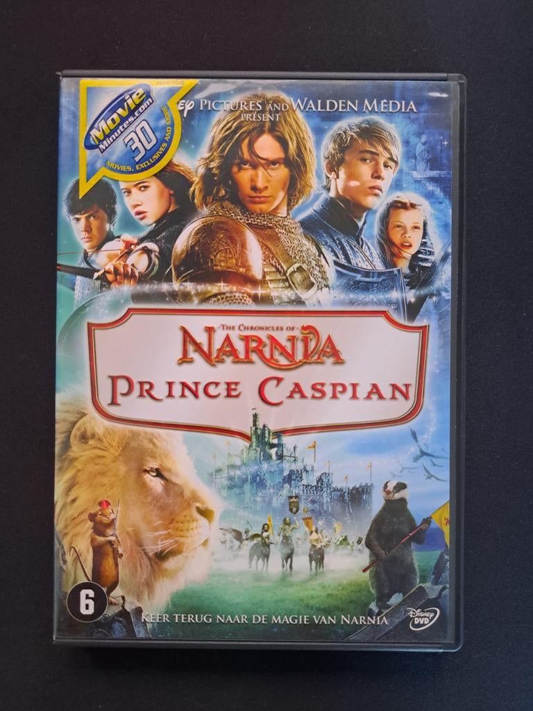 Narnia: Prince Caspian DVD (4 halen 3 betalen), Alle leeftijden, Ophalen of Verzenden, Zo goed als nieuw, Fantasy