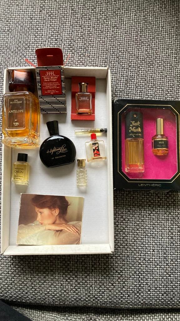 Vintage Parfumflesjes Collectie, Ophalen of Verzenden, Gebruikt