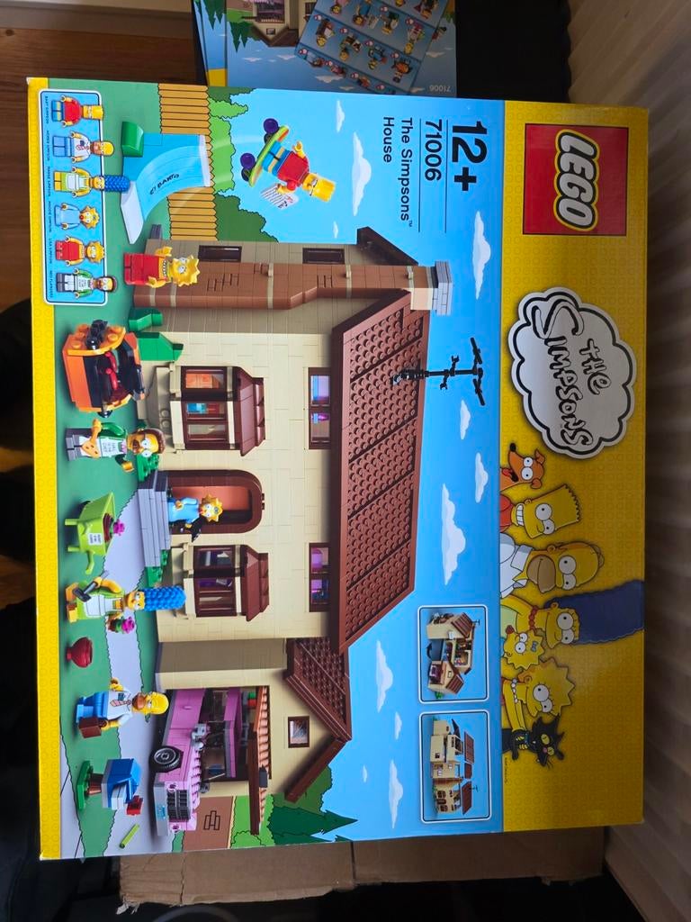 Lego Simpsons Huis 71006 - Compleet met Boekjes & Doos, Kinderen en Baby's, Speelgoed | Duplo en Lego, Ophalen of Verzenden, Zo goed als nieuw