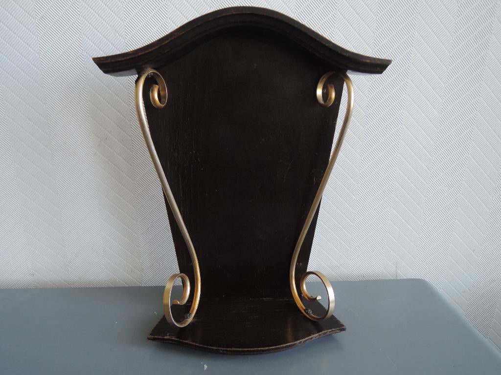 Ouderwetse houten console voor een (Maria) beeld, Ophalen of Verzenden, Zo goed als nieuw, Overige typen