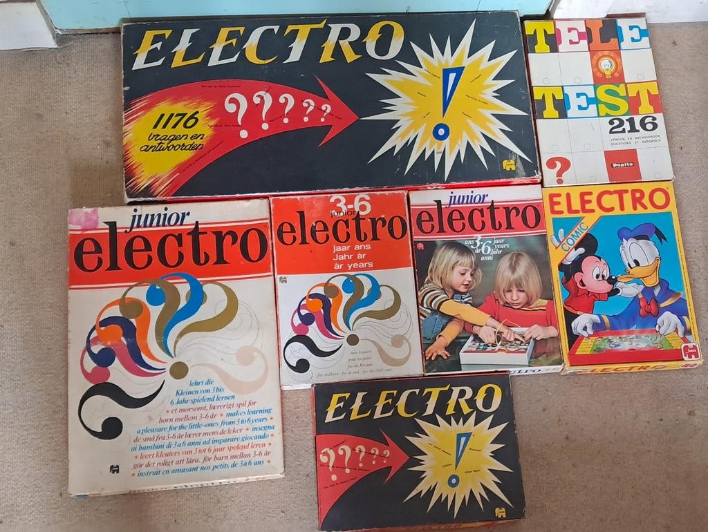 Electro vintage 7 dozen, Ophalen of Verzenden