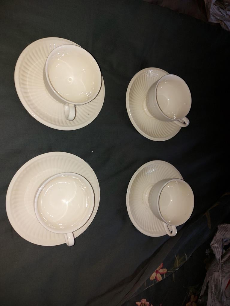 Wedgwood Edme Theekoppen Nieuwstaat, Huis en Inrichting, Keuken | Servies, Nieuw, Ophalen of Verzenden, Wedgwood, Kop(pen) en/of Schotel(s)