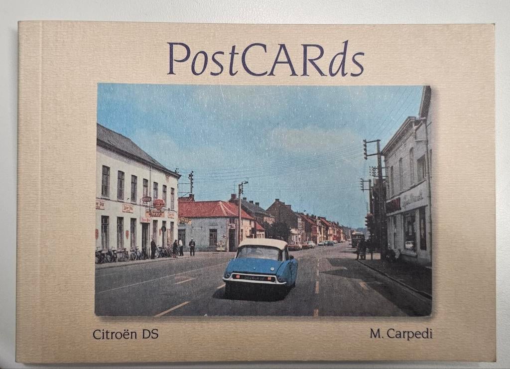 Citroen DS Boek   Ansichtkaarten, Ophalen of Verzenden, Zo goed als nieuw, Citroën, M. Carpedi