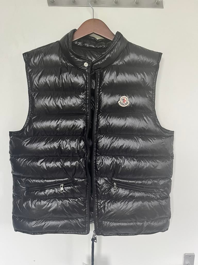 Moncler Bodywarmer Nieuw Maat S Zwart, Ophalen of Verzenden, Nieuw, Maat 46 (S) of kleiner, Zwart