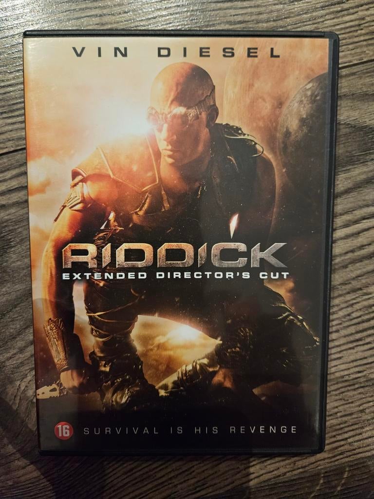 Riddick DVD - Vin Diesel Actie Sci-Fi, Vanaf 16 jaar, Ophalen of Verzenden, Zo goed als nieuw, Science Fiction