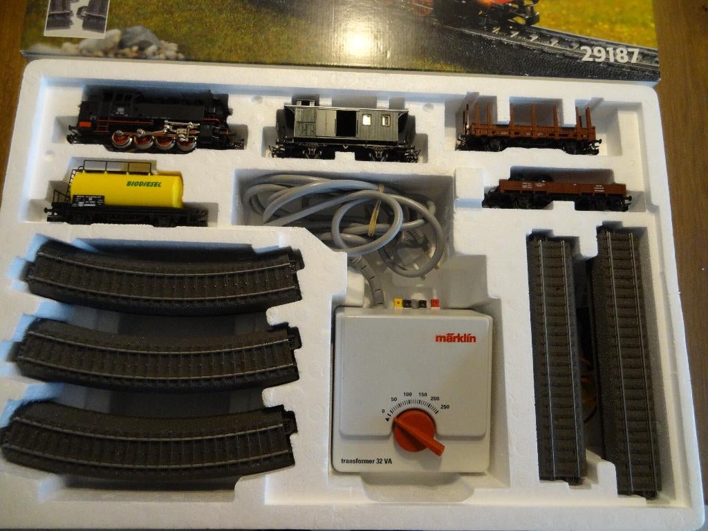 Marklin H0 Startset 29187, Hobby en Vrije tijd, Modeltreinen | H0, Wisselstroom, Treinset, Ophalen of Verzenden, Zo goed als nieuw