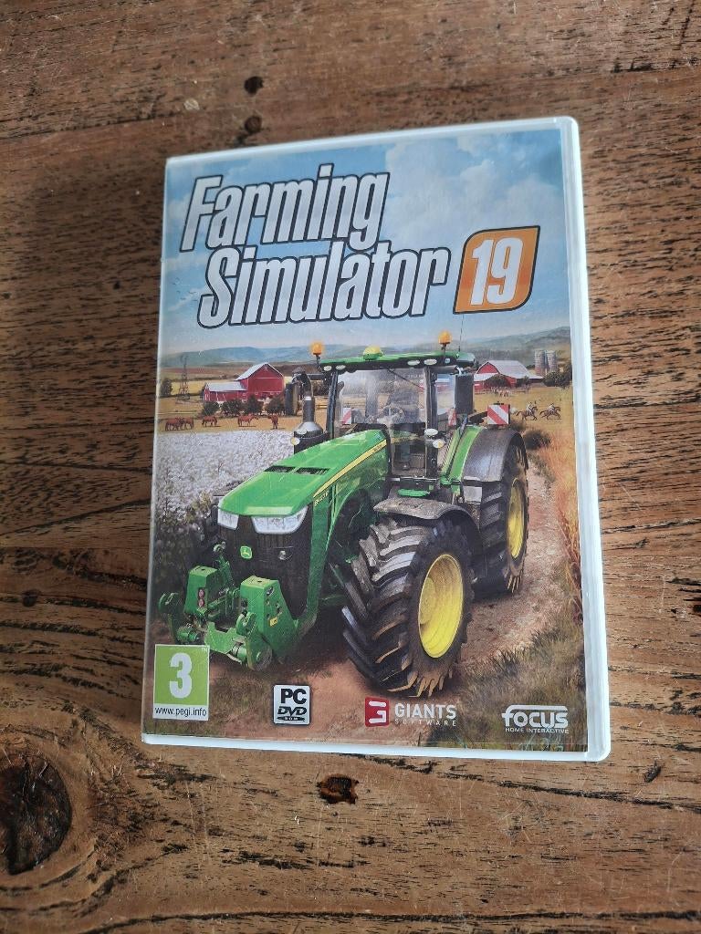 Farming simulator 19 pc versie, 1 speler, Ophalen of Verzenden, Zo goed als nieuw, Vanaf 3 jaar