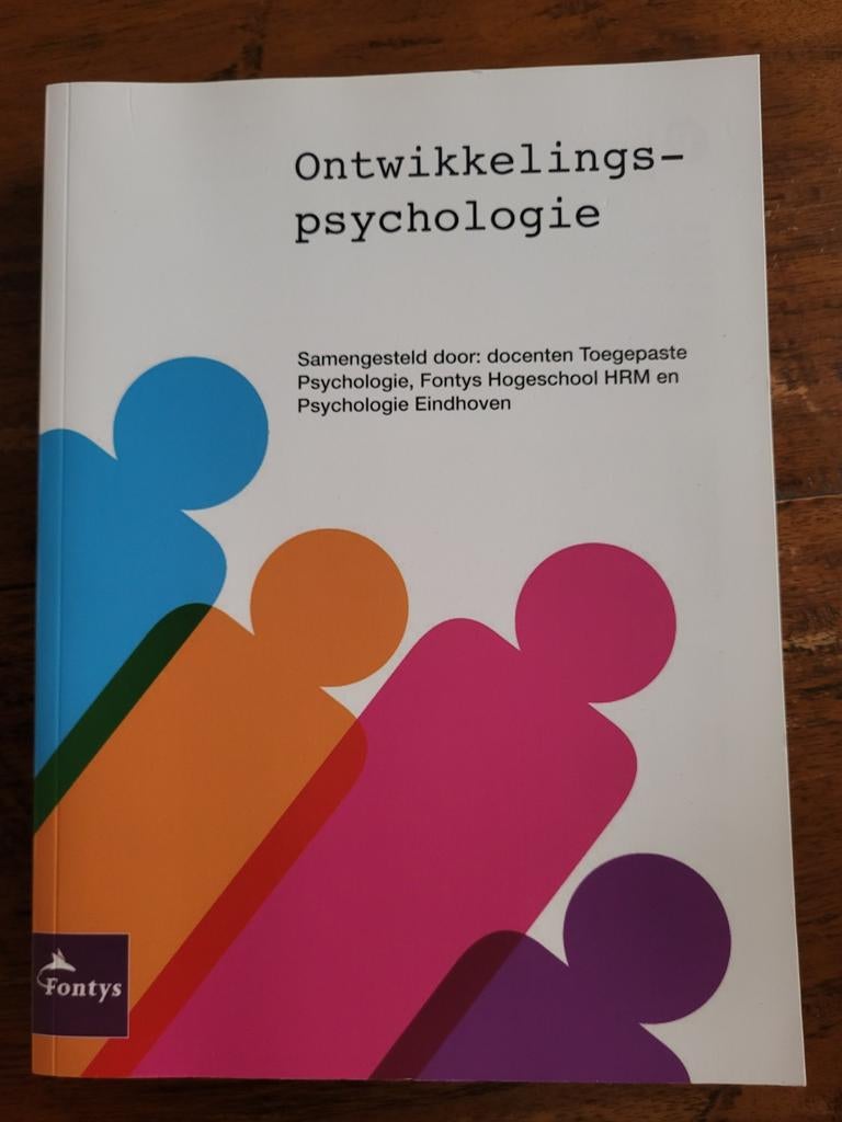 Ontwikkelingspsychologie Studieboek, Gelezen, Gamma, Fontys Hogeschool, HBO