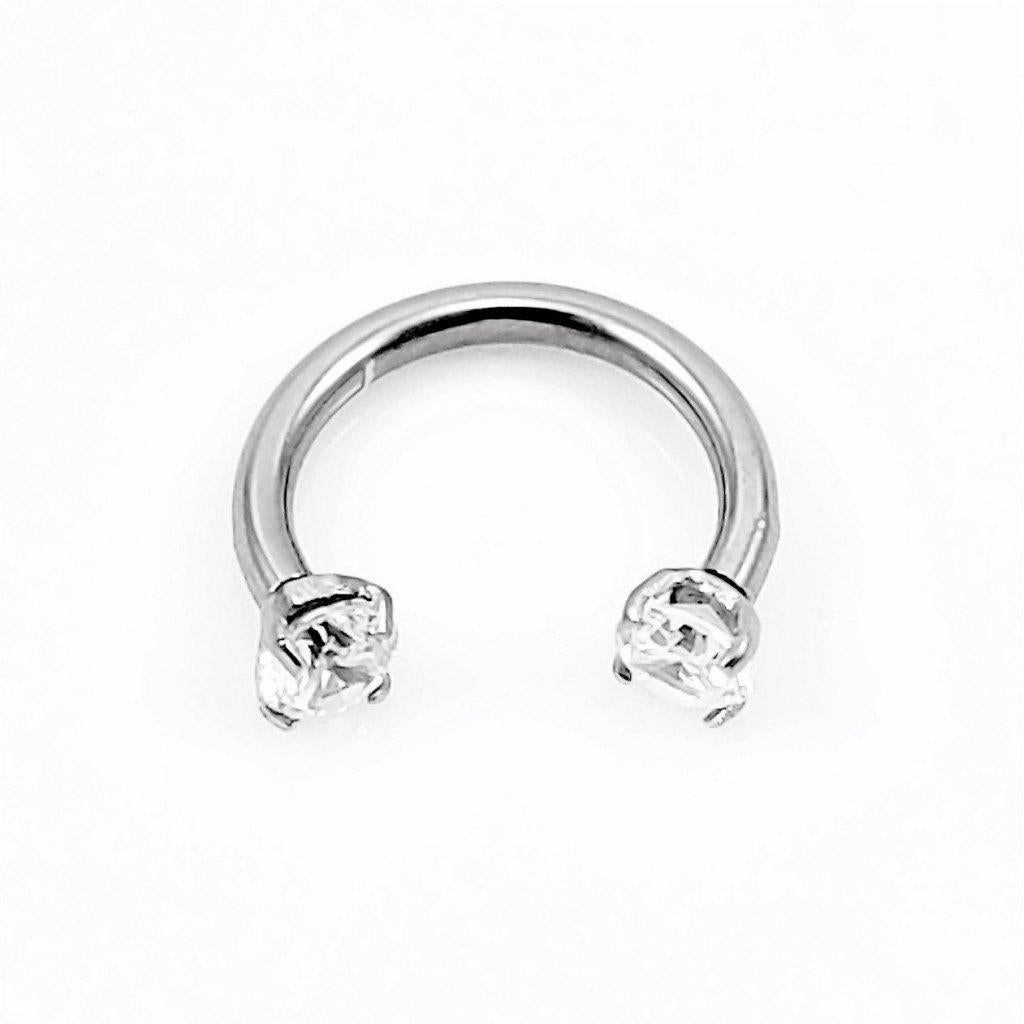 RVS Hoefijzer Septum-Tragus-Helix-Kraakbeen-Oorbel Piercing, Staal, Birgitta-Gracht 33, 6465 EL Kerkrade, Nederland, Verzenden