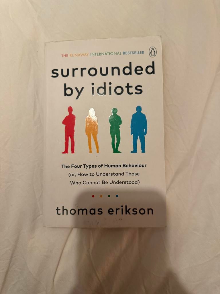 Surrounded by Idiots - Thomas Erikson, Ophalen of Verzenden, Zo goed als nieuw, Sociale psychologie