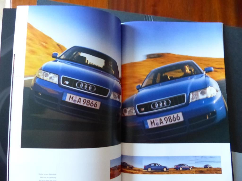 Audi S4 Limousine en Avant brochure set 1998, Verzenden, Zo goed als nieuw, Audi