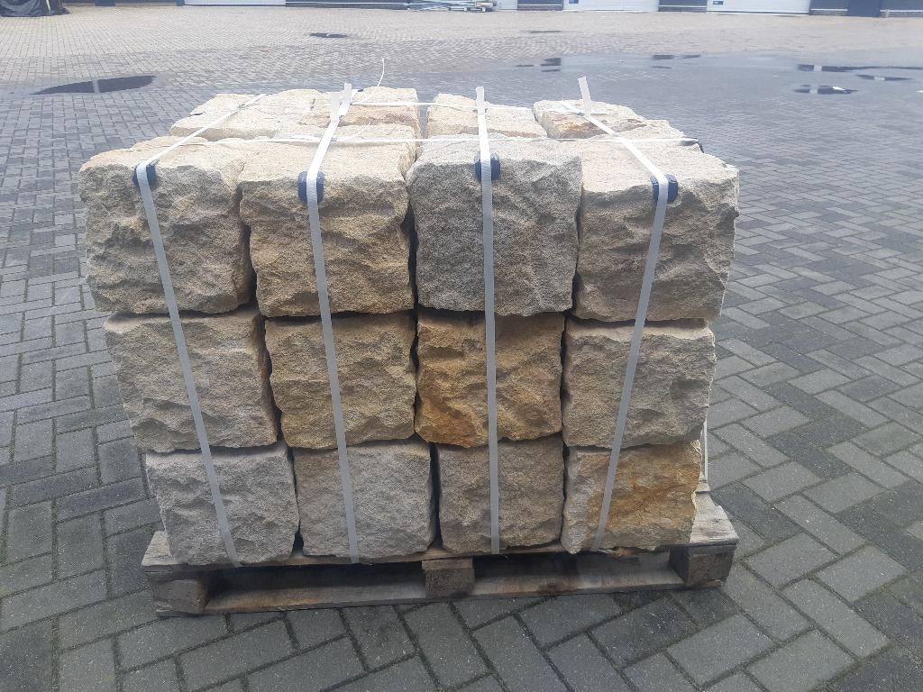 Te koop : zeer mooie Bentheimer zandsteen., Ophalen, Zo goed als nieuw, Natuursteen, Minder dan 100 cm