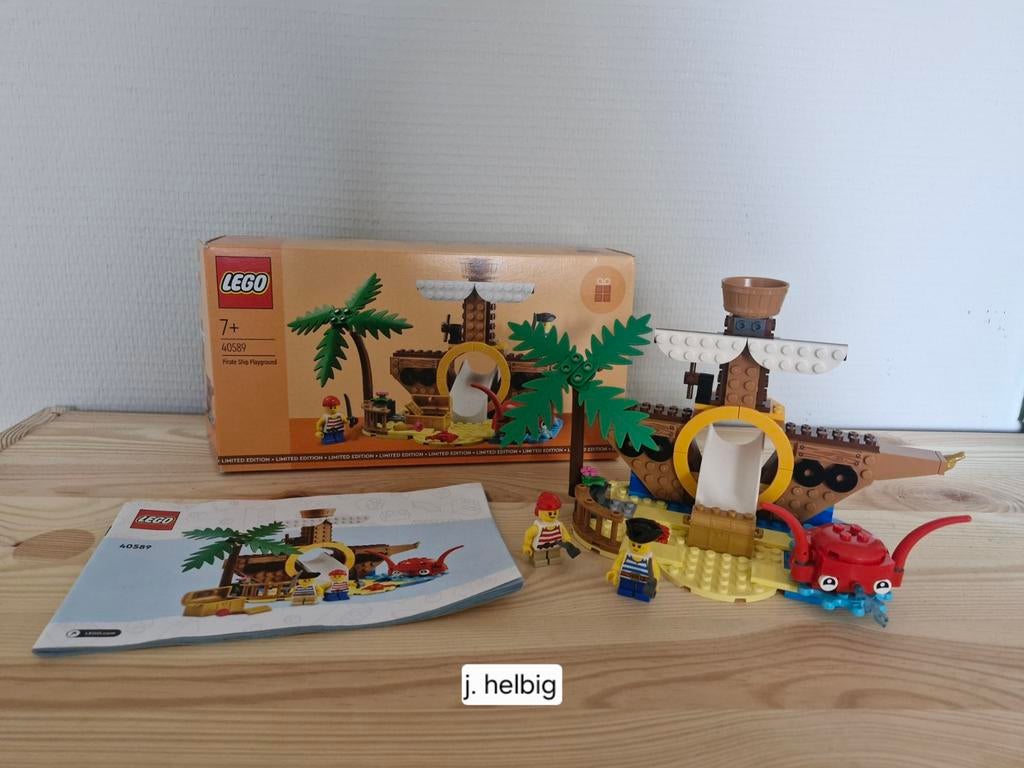 Leuke Lego 40589 Piratenschip Speeltuin, Ophalen of Verzenden, Zo goed als nieuw, Complete set, Lego