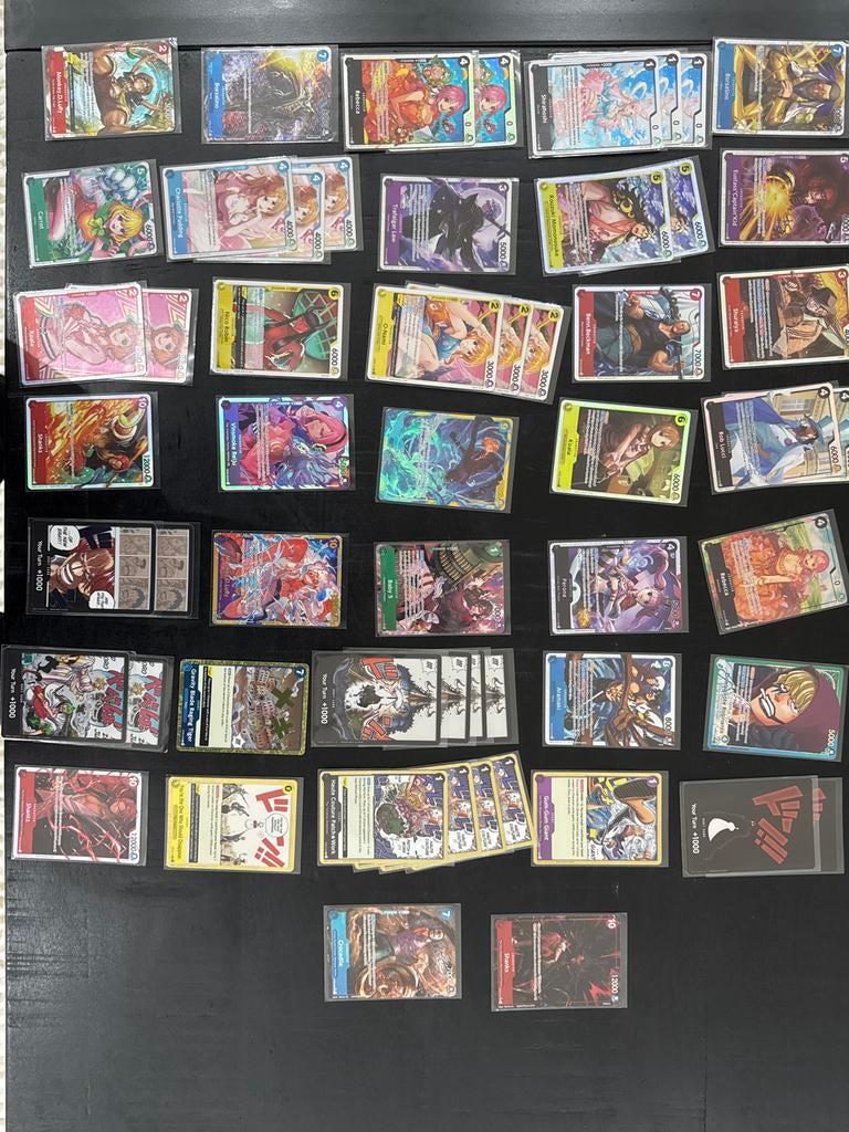One Piece Kaarten - OP-05, OP-06, OP-08 & OP-09, Ophalen, Nieuw, Meerdere kaarten, Foil