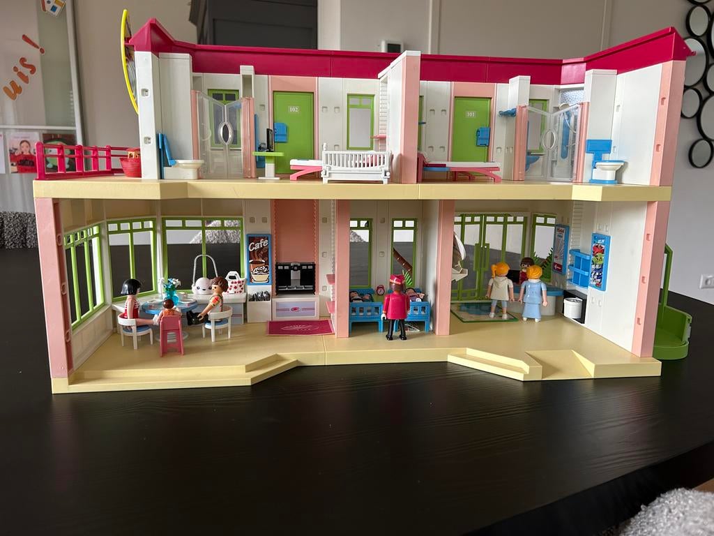 Playmobil Hotel 5265, Ophalen of Verzenden, Zo goed als nieuw, Poppenhuis