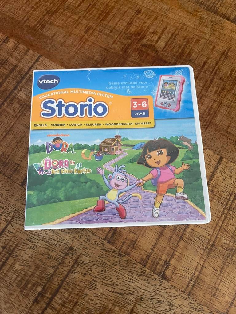 VTech Storio spel Dora, Ophalen, Zo goed als nieuw