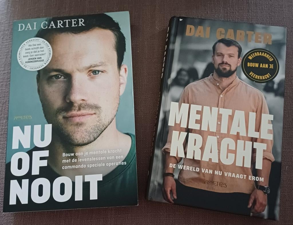 Dai Carter.Nu of nooit & Mentale kracht., Ophalen of Verzenden, Zo goed als nieuw