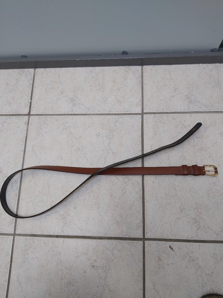 Lederen riem van Vroom & Dreesman, Minder dan 3 cm, Vroom en Dreesman, Tailleriem, Ophalen of Verzenden