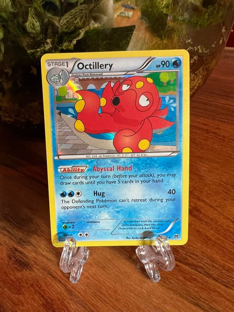 Pokémon Octillery 33/162 BREAKthrough, Ophalen of Verzenden, Gebruikt, Losse kaart
