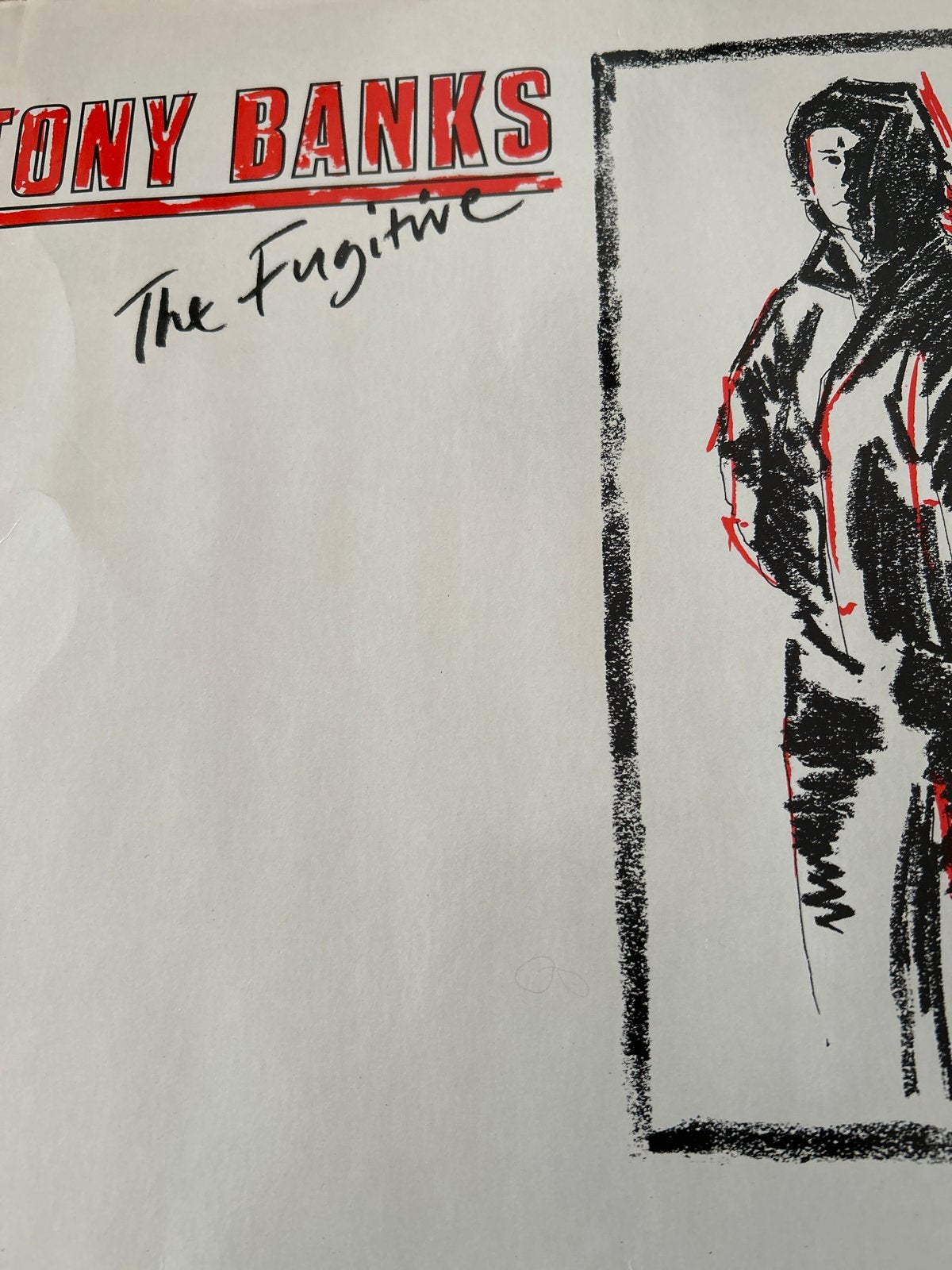 Tony Banks - The Fugitive LP (1983) Genesis, LP, Gebruikt, Pop, Ophalen of Verzenden
