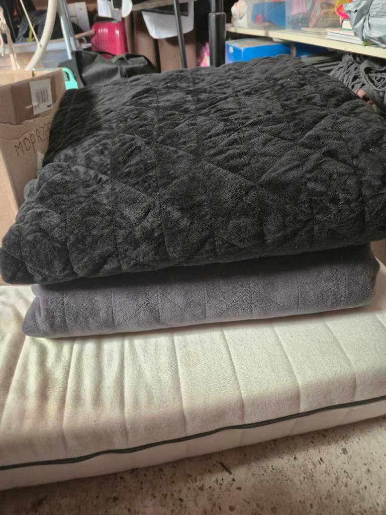 2 Calmzy verzwaringsdekens 7kg, Gebruikt, Eenpersoons, Ophalen of Verzenden, Deken of Dekbed