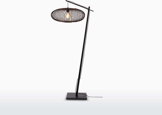 Vloerlamp GOOD&MOJO Vloerlamp Cango L, Ophalen, Zo goed als nieuw, E27 (groot), 150 tot 200 cm