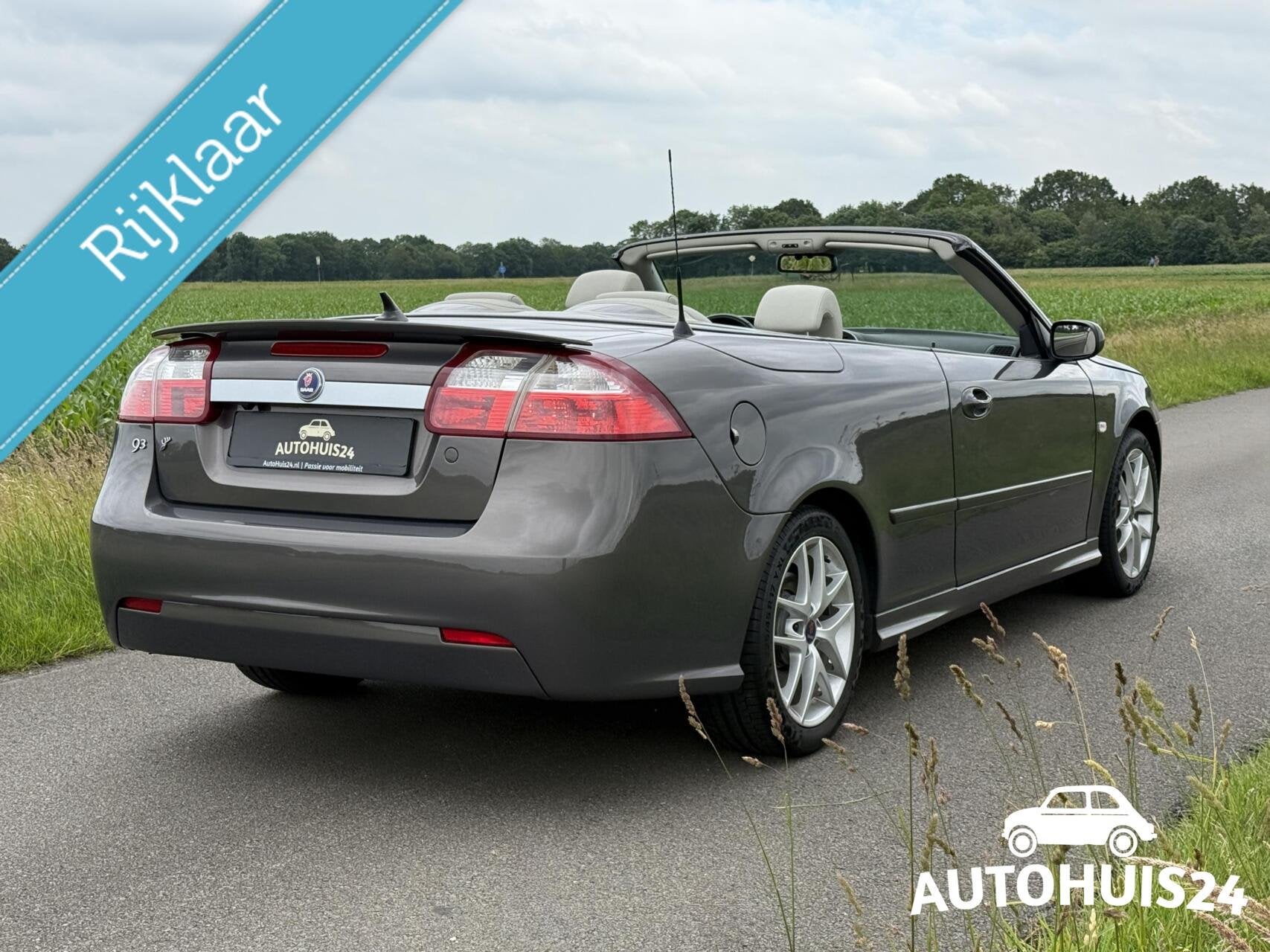 Saab 9-3 Cabrio 1.8t Vector HIRSCH|Smoke Beige|XENON |NAVI|A, Auto's, Saab, 1998 cc, Gebruikt, 4 cilinders, 4 stoelen