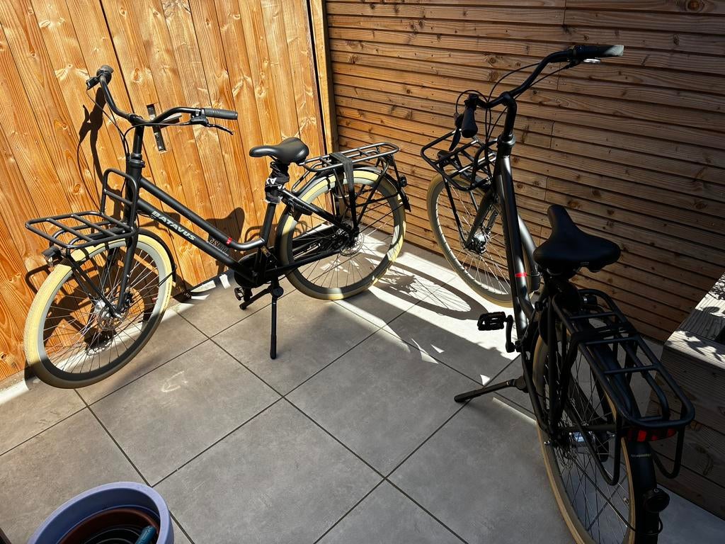 Batavus Quip Extra Cargo 2 stuks ( zo goed als nieuw! ), 55 cm of meer, Ophalen, Zo goed als nieuw, Minder dan 10 versnellingen