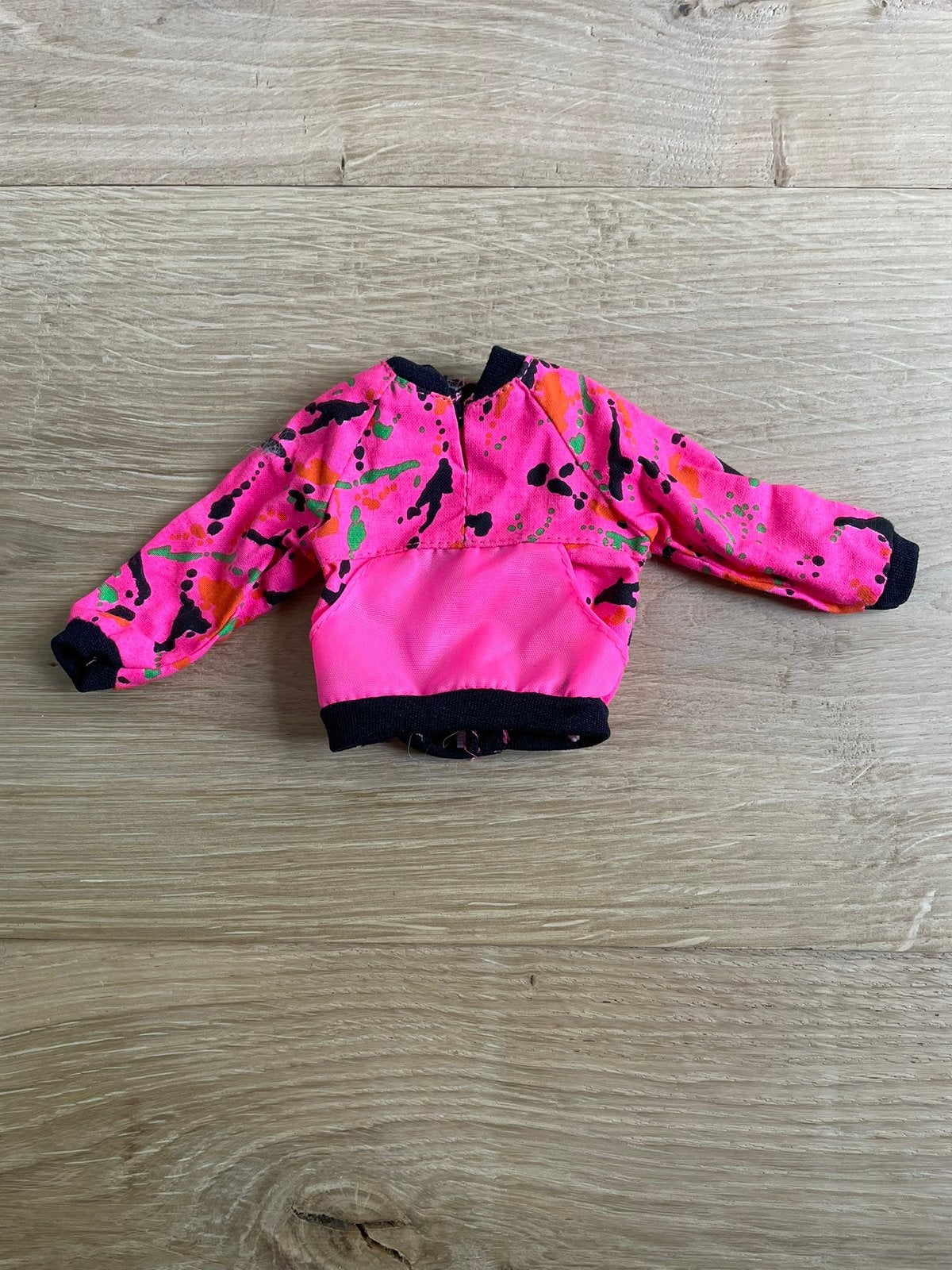Vintage Barbie Ski jas Mattel label 1990’s kleding., Verzamelen, Ophalen of Verzenden, Gebruikt, Kleertjes