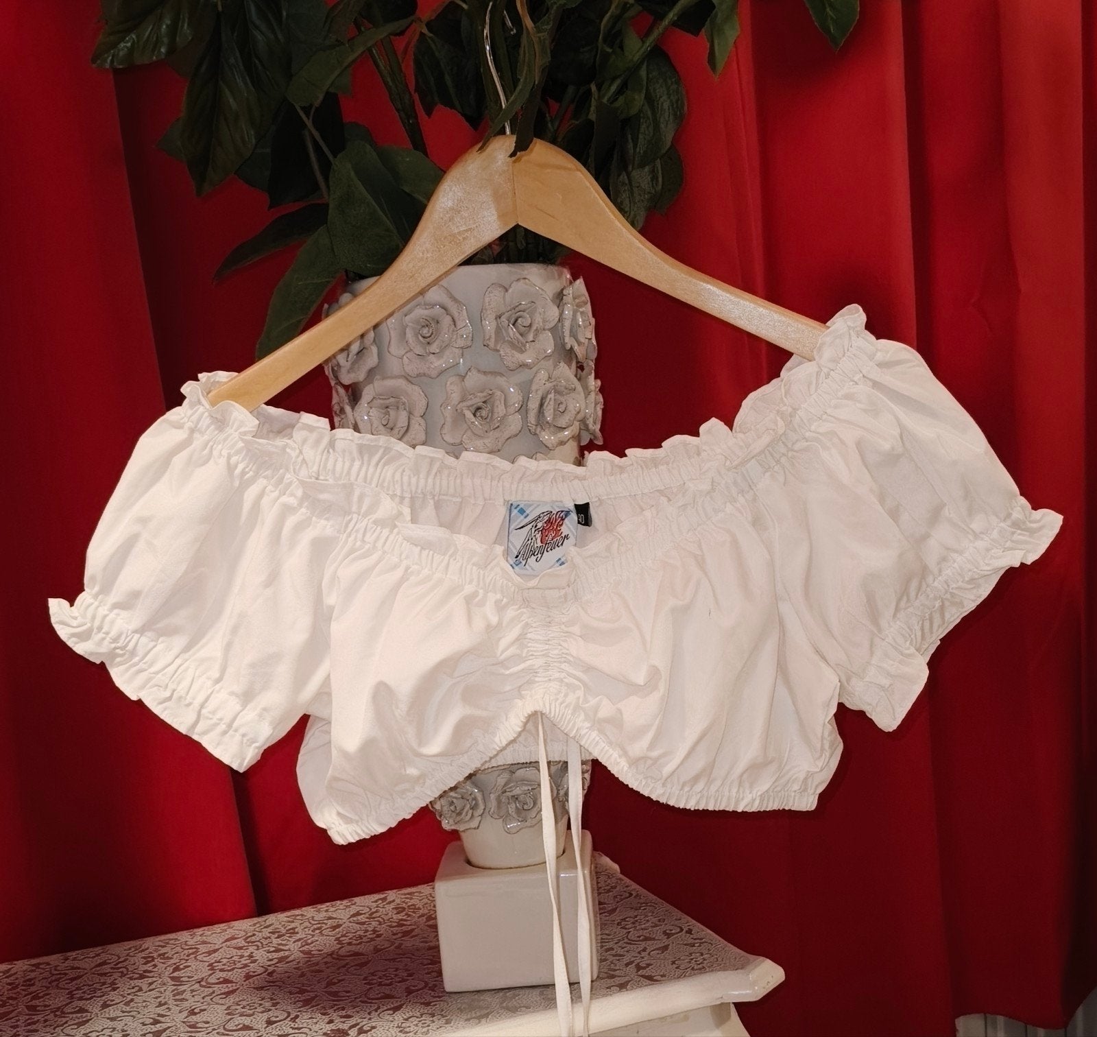 Dirndl blouse maat 40, Ophalen of Verzenden