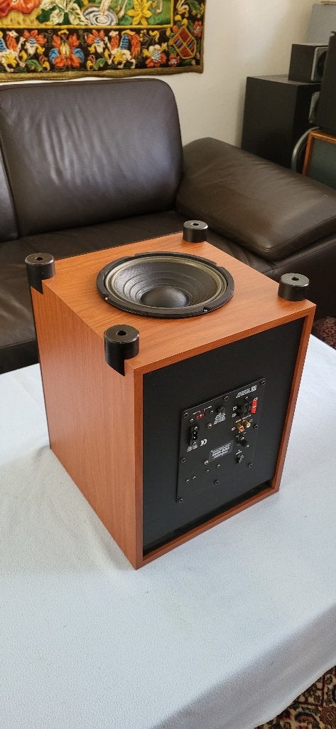 MIVOC Aktive subwoofer SWW-4000 Topklasse, Subwoofer, Zo goed als nieuw, Ophalen, 150 watt of meer