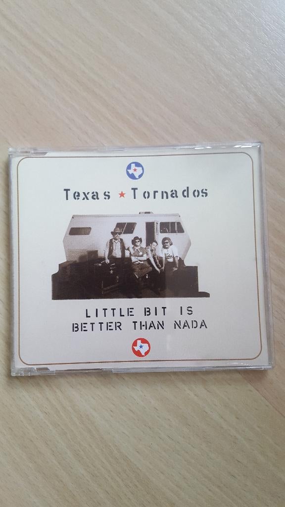 Texas Tornados Little bit is better than nada CDSG(Doug Sahm, Cd's en Dvd's, Ophalen of Verzenden, 1990 - 1999, Zo goed als nieuw
