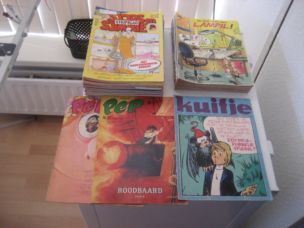 partij strips sjors en sjimmie robbedoes, Meerdere comics, Ophalen, Gelezen, Europa