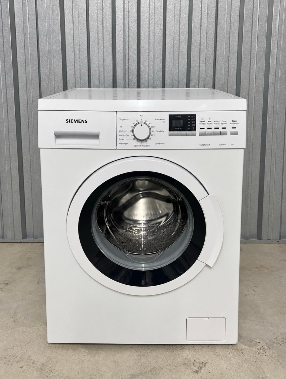 ✅Siemens WM14Q3S20/01 VarioPerfect iQDrive Wasmachine, Ophalen of Verzenden, Siemens-contactcenter@bshg.com, Voorlader, 85 tot 90 cm
