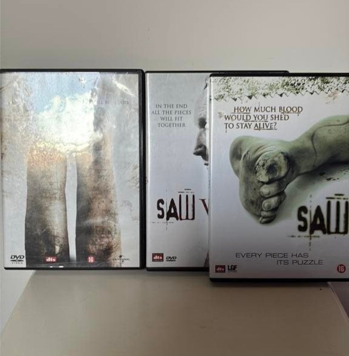 Dvd Saw, Vanaf 16 jaar, Ophalen of Verzenden, Zo goed als nieuw, Slasher