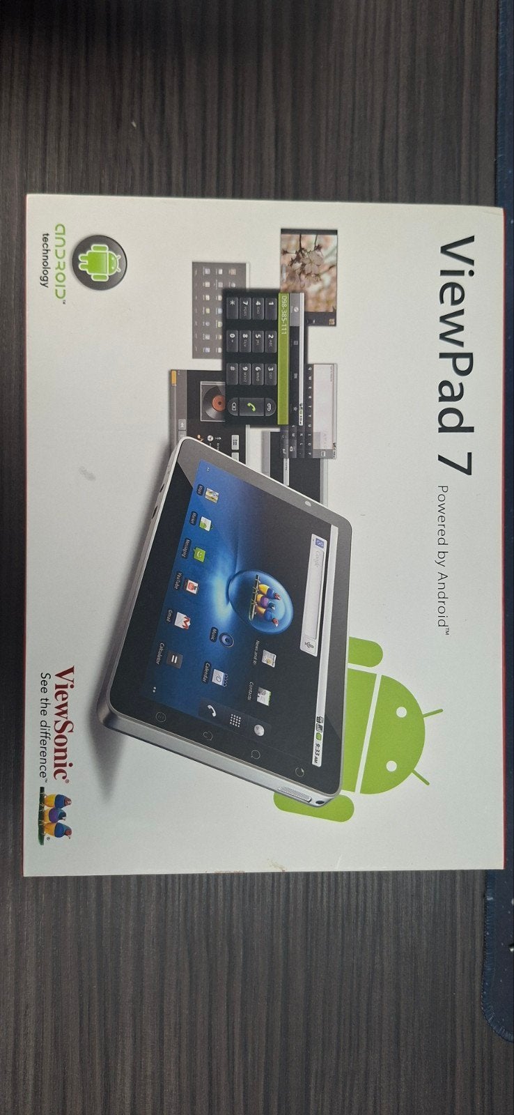 ViewSonic ViewPad 7 Android Tablet met Gebruiksaanwijzing, Gebruikt, Ophalen of Verzenden, ViewPad 7, Gps