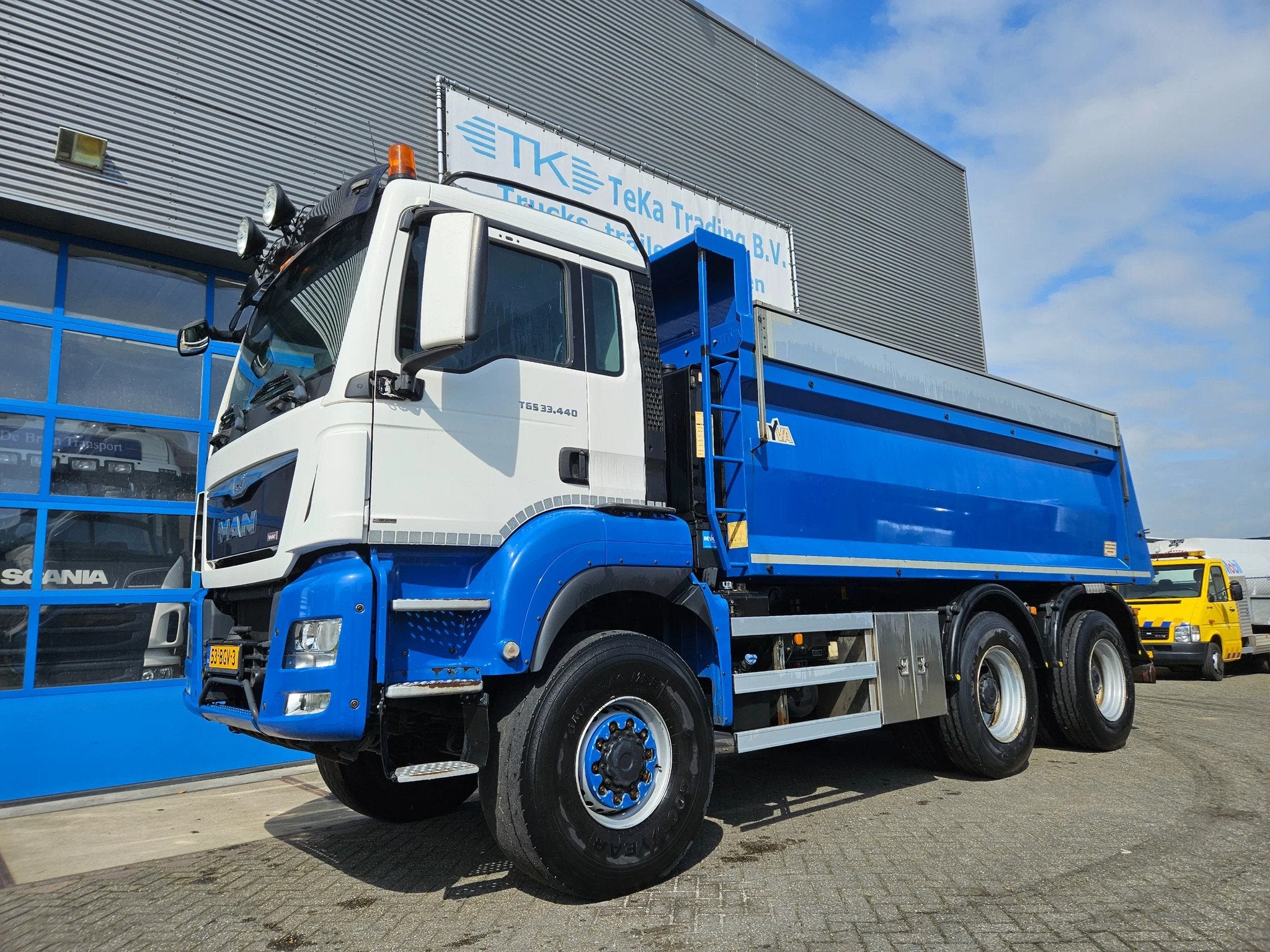 MAN TGS 33.440 6x6 HYVA Hydraulische kleppen (bj 2016), Automaat, Euro 6, MAN, Bedrijf