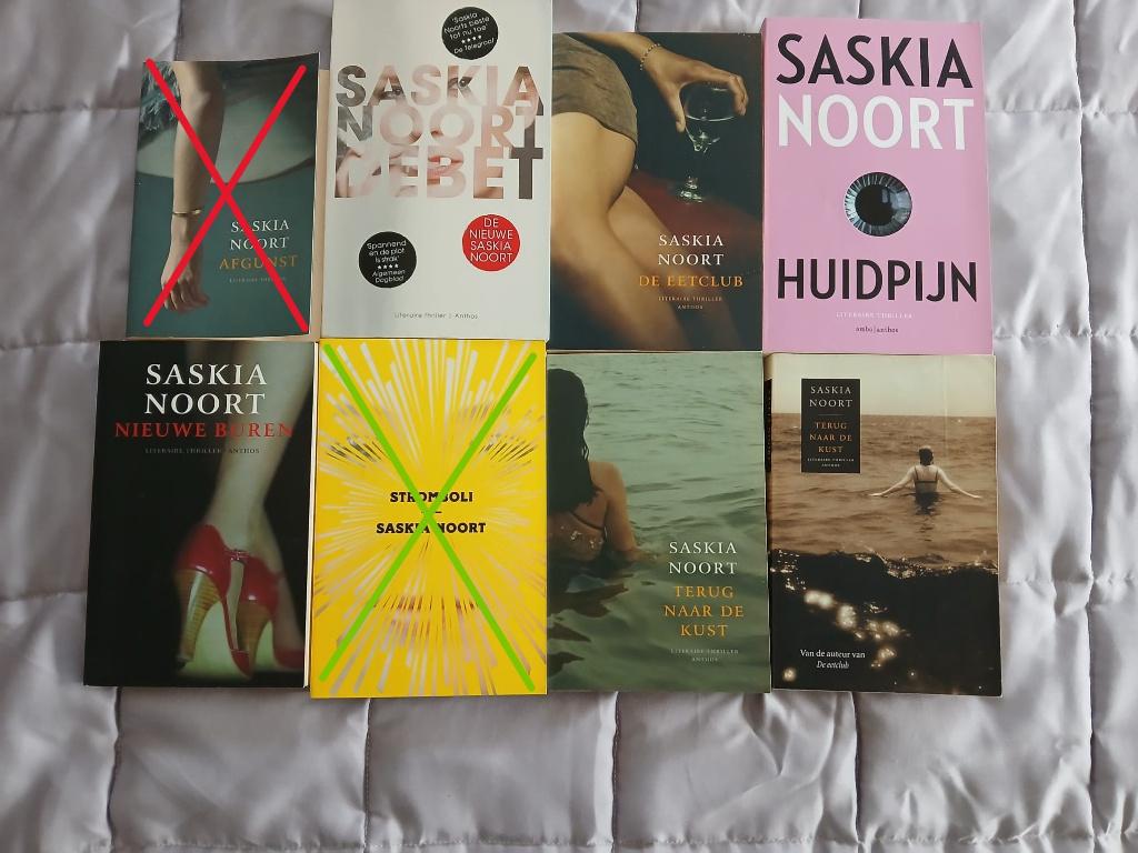 Boeken van Saskia Noort, Boeken, Thrillers, Gelezen, Ophalen of Verzenden