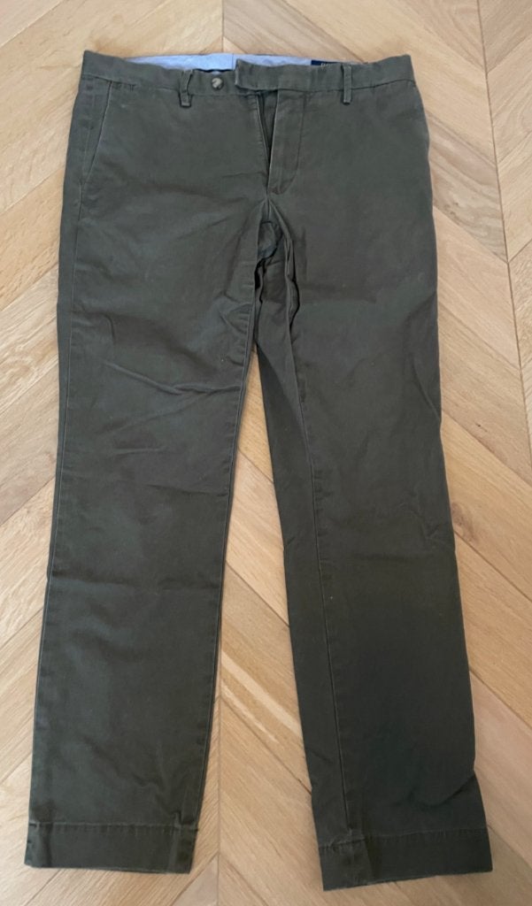 Ralph Lauren chino, Kleding | Heren, Ophalen of Verzenden, Polo Ralph Lauren, Gedragen, Groen