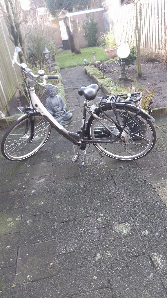 Sparta ION Conmfort DLX Elektrische Dames Fiets Zwart Wit, Fietsen en Brommers, Elektrische fietsen, Ophalen, Minder dan 30 km per accu