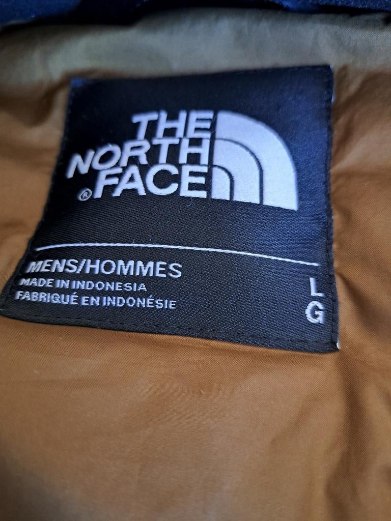 Winterjas The North Face waterdicht met mondstuk en bontkr., Kleding | Heren, Jassen | Winter, Ophalen, Zo goed als nieuw, Overige kleuren