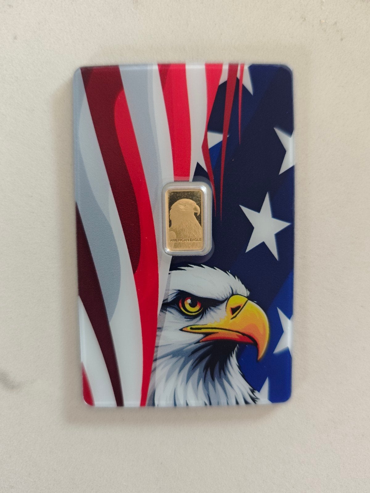Pamp suisse 1 gram American Eagle goudbaar, Ophalen of Verzenden