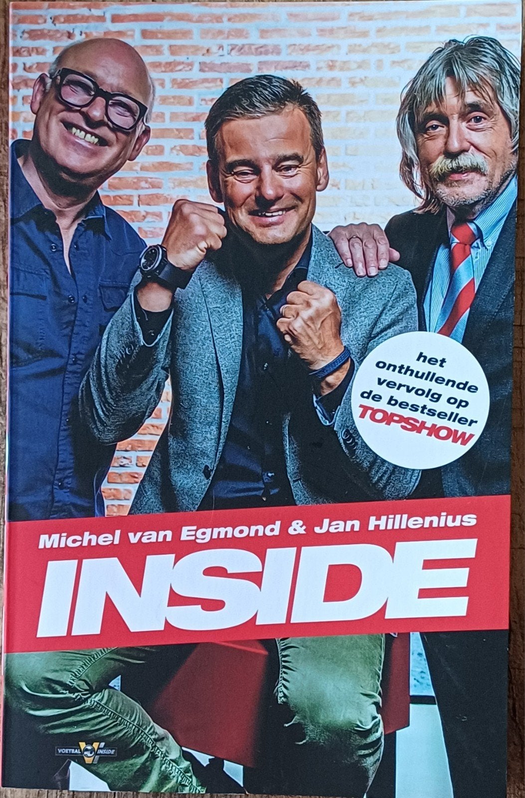 Inside - Michel van Egmond / Jan Hillenius, Ophalen of Verzenden, Gelezen, Michel van Egmond / Jan Hillenius