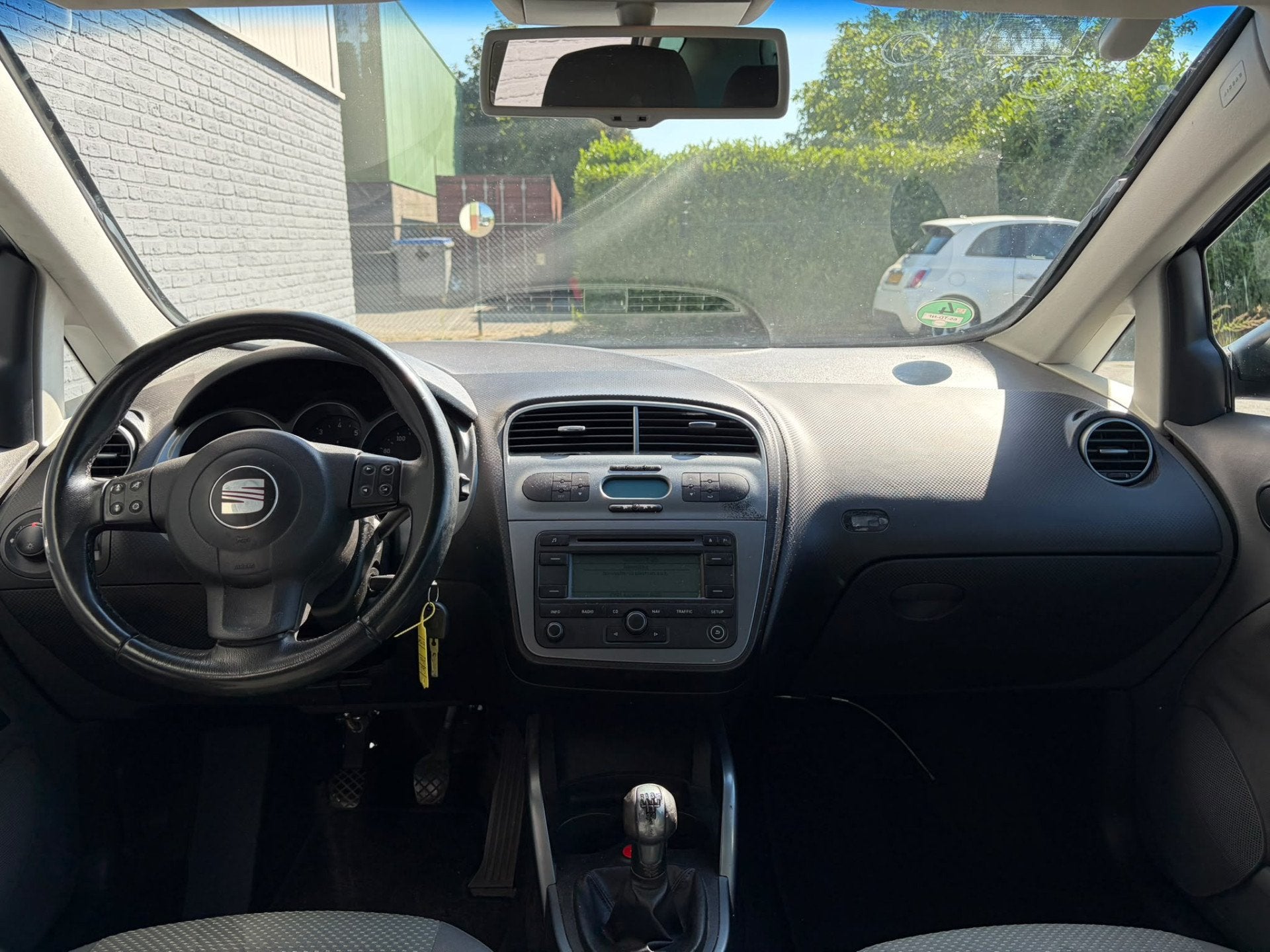 SEAT Altea 1.9TDI Ecc Cruise Control Navi Pdc Businessline L, Auto's, Voorwielaandrijving, Zwart, 4 cilinders, Origineel Nederlands
