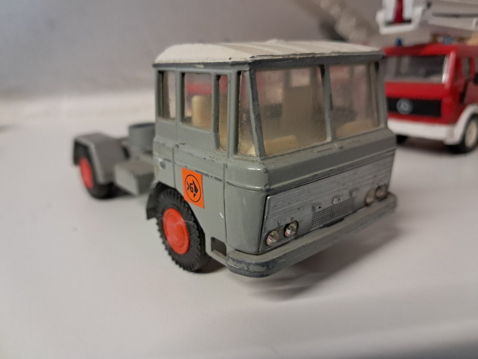 LION Daf.  Trekker En Kipper., Ophalen of Verzenden, Bus of Vrachtwagen, Lion Toys