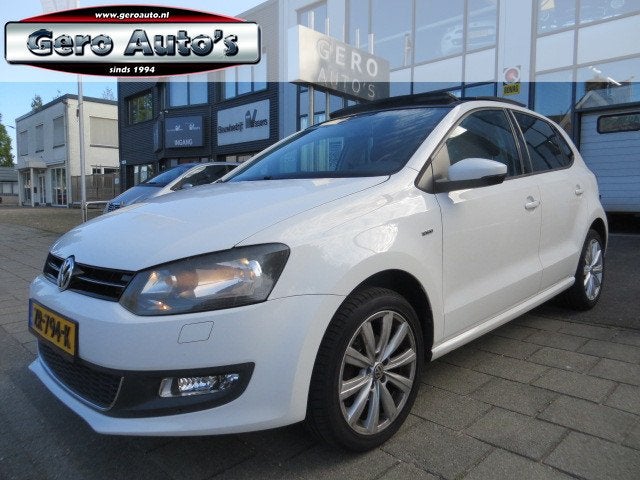 Volkswagen Polo 1.2-12V BlueMotion Comfortline panorama ,air, Voorwielaandrijving, Euro 5, 967 kg, Met garantie (alle)