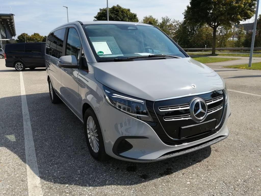 Mercedes-Benz EQV 300 L2 90 kWh Nieuw Model 7-zitter Distron, Auto's, 12 maanden, Stof, Gebruikt, 7 stoelen